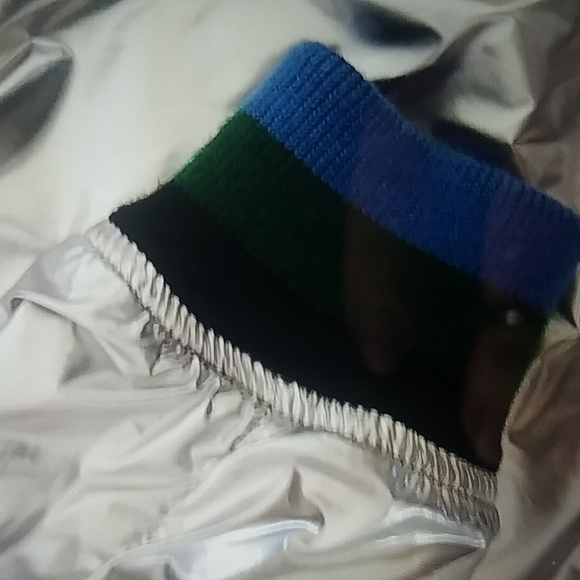 Rare Levi's Novalie reversable bomber gold silver retro disco jacket - Picture 7 of 7